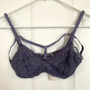 Tilly’s Purple Strappy Lace Bralette